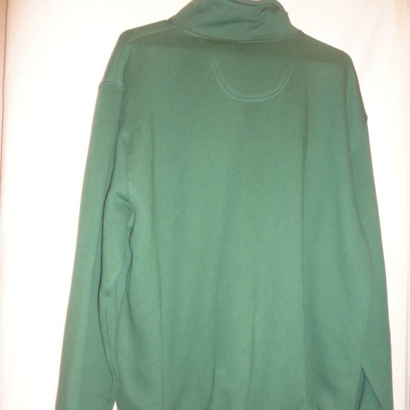 NWT Izod Green zip front Size L Pullover Shirt - Picture 7 of 7
